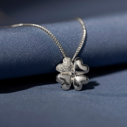 Four-leaf clover pendant