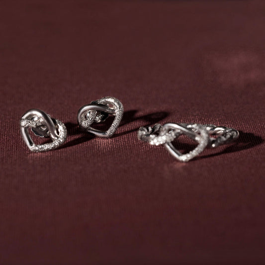 Orecchini Nodo a Cuore