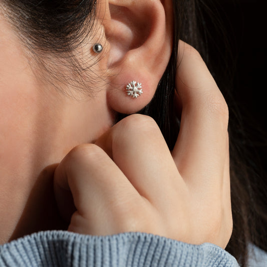 Orecchini Fiocco di Neve
