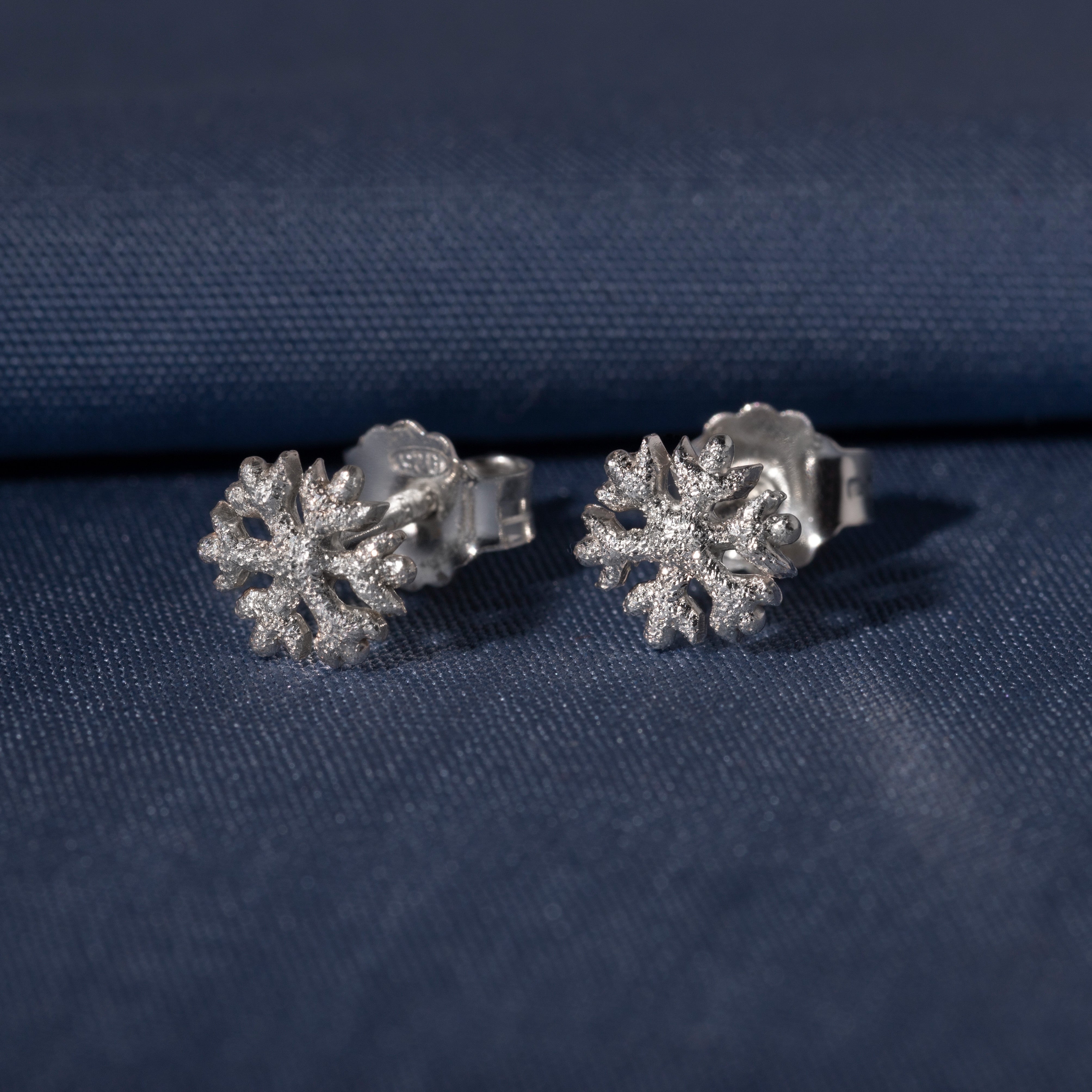 Josfeva Set Di Gioielli Natalizi In Argento Sterling 925 Con Ciondolo A Forma Di Fiocco Di Neve, Collana E Orecchini Pendenti Con Zirconi Cubici Trasparenti, Set Di Gioielli Natalizi Regalo Per