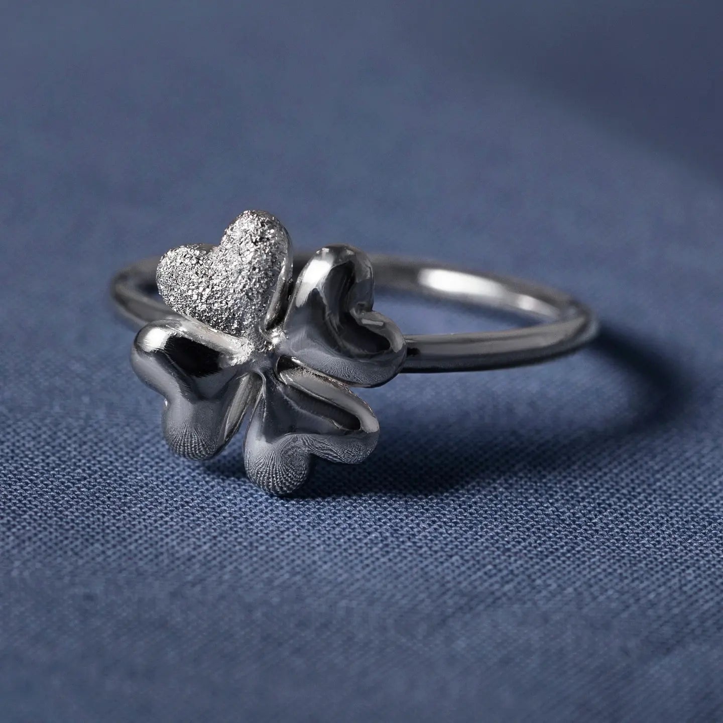 Orecchini Quadrifoglio Portafortuna In Argento 925 – Rougemont Jewellery, Con Cristallo E Confezione Regalo